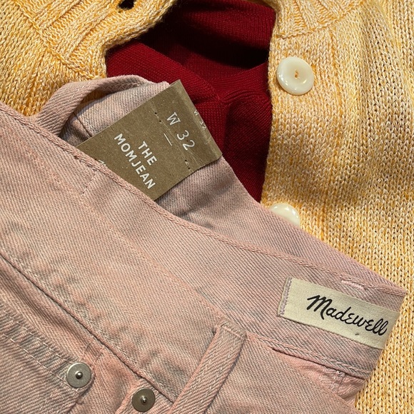NWT MADEWELL , THE MOM JEAN:OVERDYED edition - Picture 7 of 9